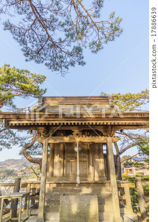 Yawata Co., Ltd., which is settled in the approach to Godaido in the early spring of spring 17886639