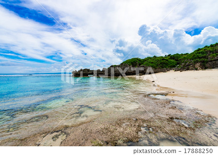Sea, coast, landscape. Okinawa, Japan. Sea, coast, landscape. Okinawa, Japan. 17888250