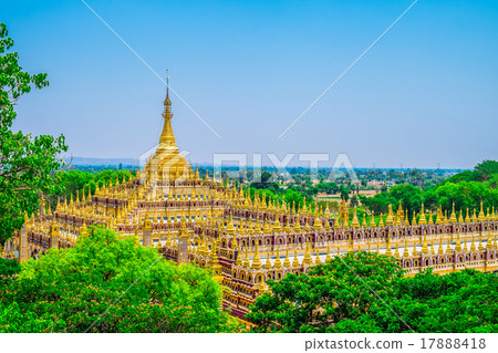 Beautiful Buddhist Pagoda 17888418