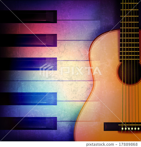 abstract grunge background with piano abstract grunge background with piano 17889868