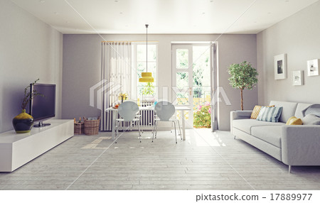 modern interior 17889977