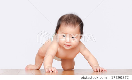 A naked baby A naked baby 17890872