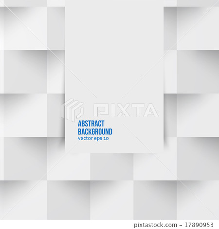 Vector white squares. Abstract backround Vector white squares. Abstract backround 17890953