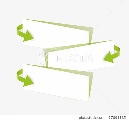 arrows and papers with shadow, collection arrows and papers with shadow, collection 17891185
