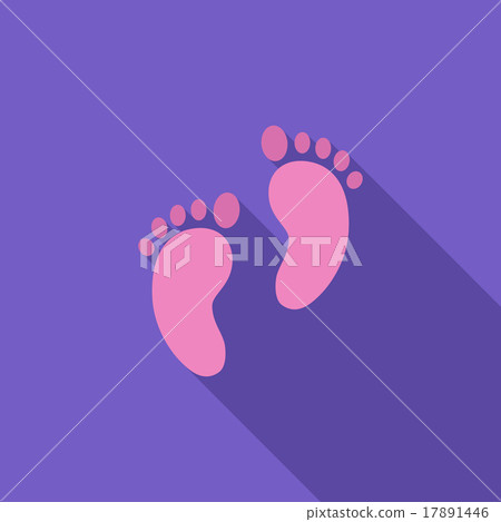 Foot icon 17891446