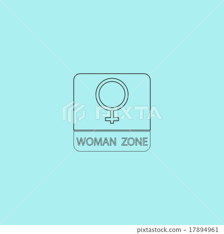 Female symbol, woman Female symbol, woman 17894961