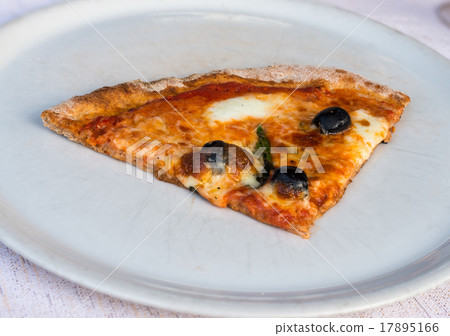 Slice pizza Olives Slice pizza Olives 17895166
