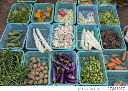 ASIA MYANMAR MANDALAY MARKET FEGETABLE 17895957