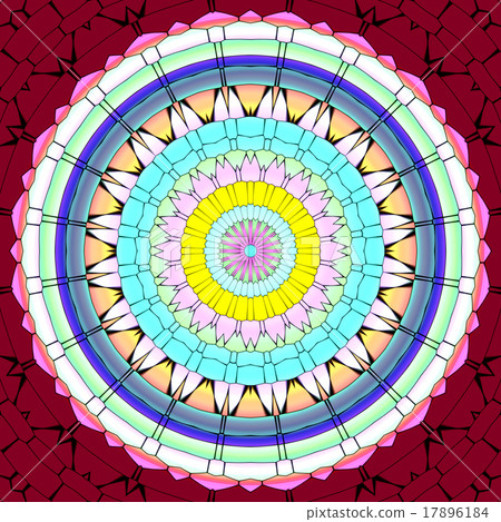 Mandala ornament generated texture Mandala ornament generated texture 17896184