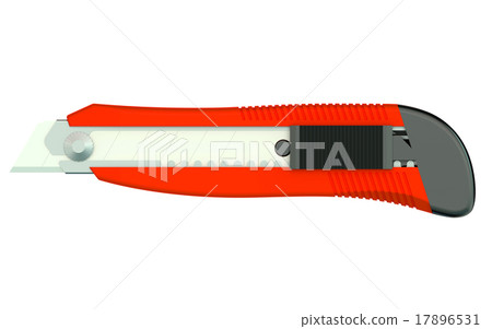 Red Utility Knife 17896531