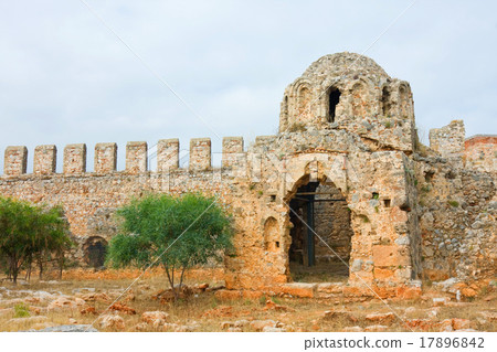Turkey, Alanya. Ancient castle ruins. Turkey, Alanya. Ancient castle ruins. 17896842