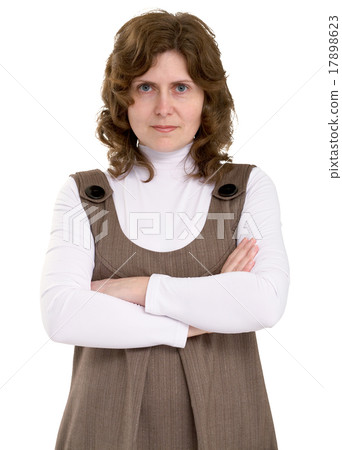 Serious woman Serious woman 17898623