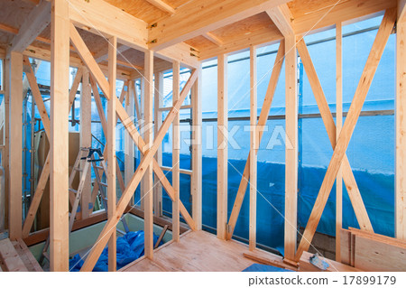 Construction of wooden houses Construction of wooden houses 17899179