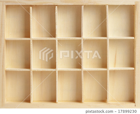 Wooden box on fifteen cells Wooden box on fifteen cells 17899230