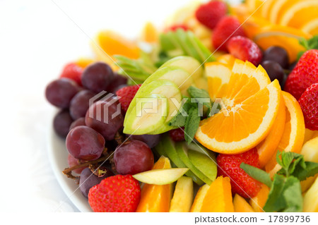 Fresh fruit party plate 17899736