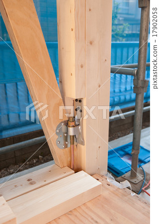 Wooden houses under construction Wooden houses under construction 17902058