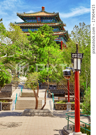Jingshan Park, Pavilion of Everlasting Spring Jingshan Park, Pavilion of Everlasting Spring 17904415