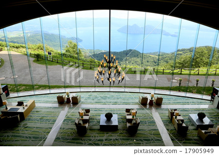 View from lobby of Windsor hotel famous for Toyako Summit 17905949