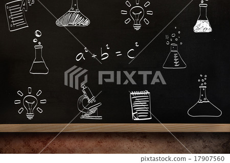 Composite image of school doodles Composite image of school doodles 17907560