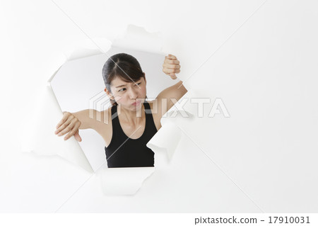 Women image breaking shell 17910031