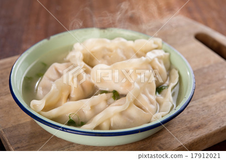 Asian dish dumplings soup Asian dish dumplings soup 17912021