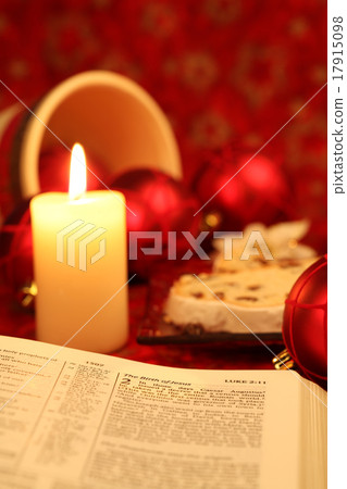 Bible and Christmas  stollen 17915098