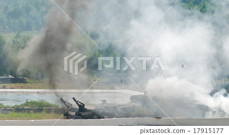 Armored deminer BMR-3M in action. Russia 17915177