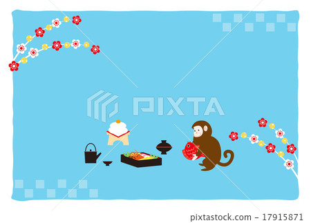 新年的卡片模板 新年的卡片模板 17915871