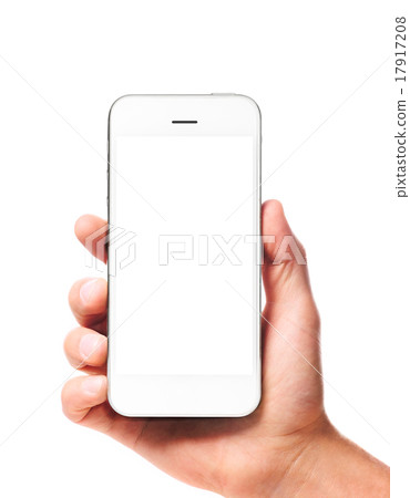 modern smartphone in hand 17917208