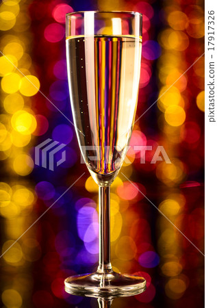 champagne at christmas party 17917326