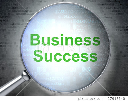 Business concept: Business Success with optical Business concept: Business Success with optical 17918640