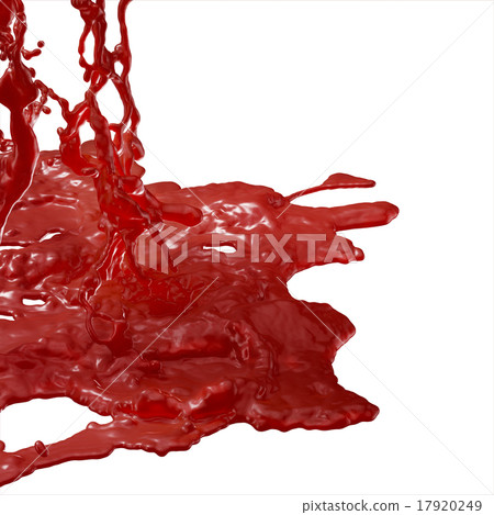 Ketchup, Blood, Red liquid Splashing. 17920249