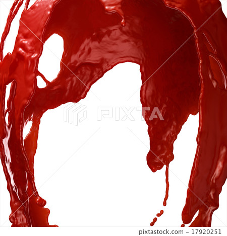 Ketchup, Blood, Red liquid Splashing. 17920251