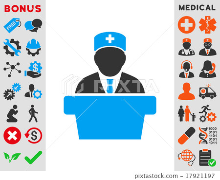 Health Care Official Icon Health Care Official Icon 17921197