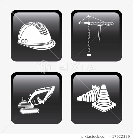 under construction design over gray background vector illustrati under construction design over gray background vector illustrati 17922359