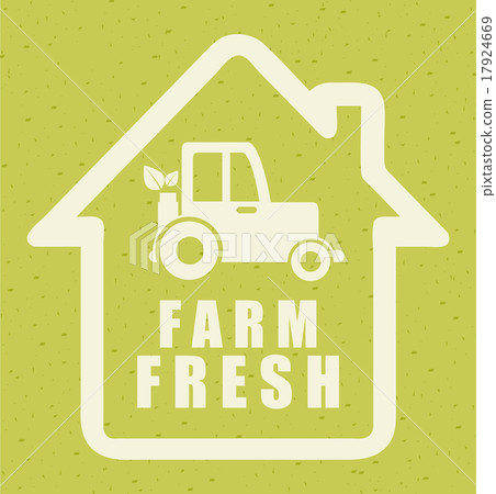 natural design over green background vector illustration natural design over green background vector illustration 17924669