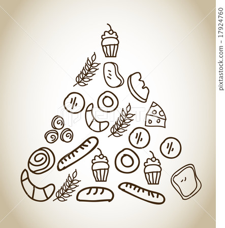 bakery design over gray background vector illustration bakery design over gray background vector illustration 17924760