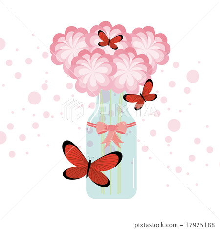butterflies card 17925188