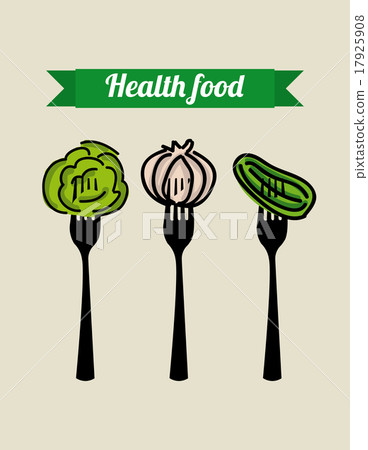 food design over beige background vector illustration food design over beige background vector illustration 17925908