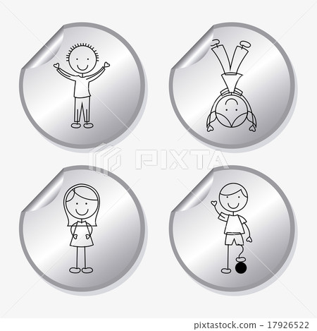 children design over white background vector illustration 17926522
