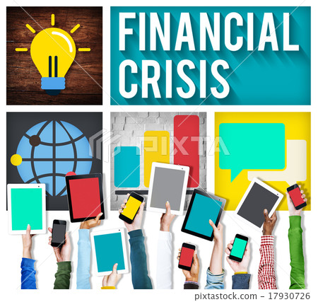 Financial Crisis Accounting Banking Economics Concept 17930726