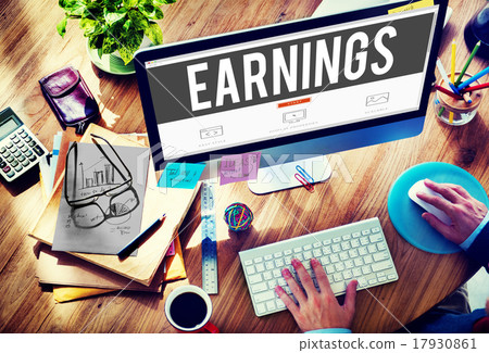 Earning Economy Finance Income Money Salary Concept Earning Economy Finance Income Money Salary Concept 17930861