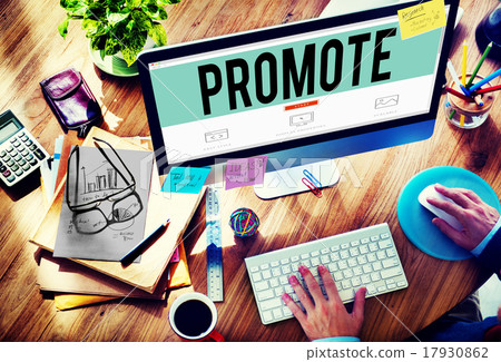 Promote Commerce Announcement Marketing Product Concept Promote Commerce Announcement Marketing Product Concept 17930862
