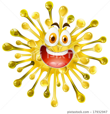 Yellow form with happy face 17932947