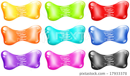 Freeform shape in different colors 17933378