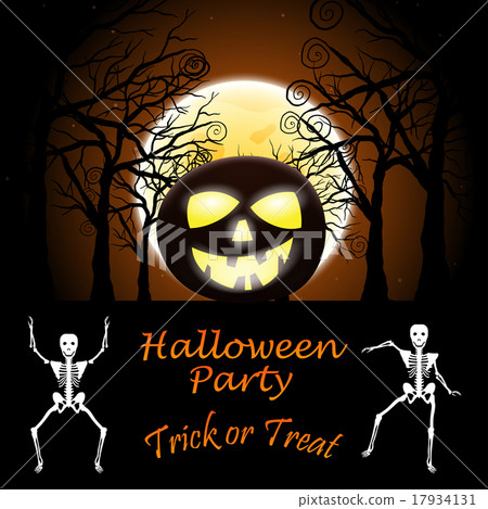 Halloween Greeting Card Halloween Greeting Card 17934131