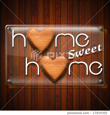 Home Sweet Home - Glass Plate 17934305