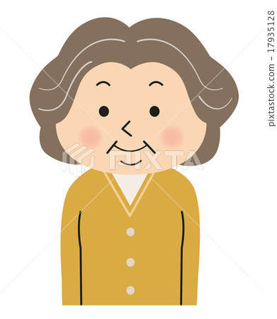 高級女子（微笑） 17935128