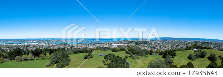 Panorama view from the One Tree Hill,Auckland 17935643