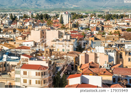 Aerival view of Ledra street. Nicosia, Cyprus Aerival view of Ledra street. Nicosia, Cyprus 17935949